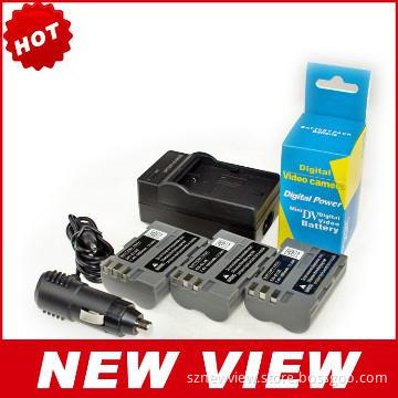 SLR camera battery pack EN-EL3e/ Li-ion battery enel3e for panasonic